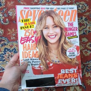 Vintage 2012 Seventeen Magazine - Jennifer Lawrence The Hair Issue